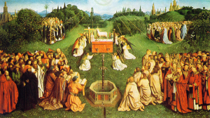 Van Eyck — De Aanbidding van het Lam G'ds